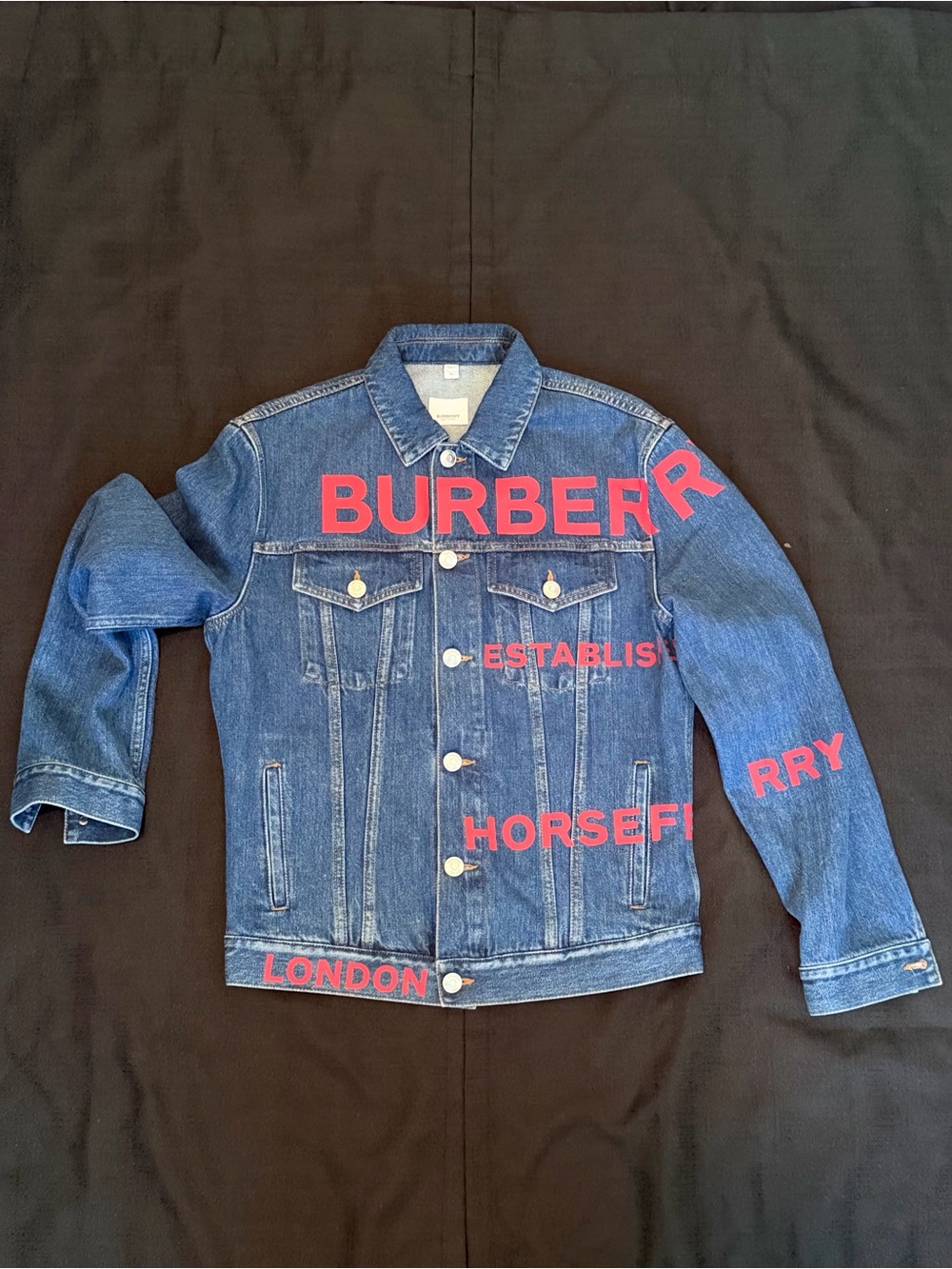 Burberry Horseferry Denim Jacket